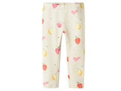 Name It sweat leggings peyote melange with strawberries  